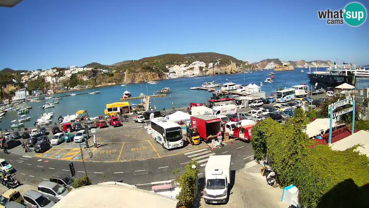 Web kamera luka Ponza – otok Ponza