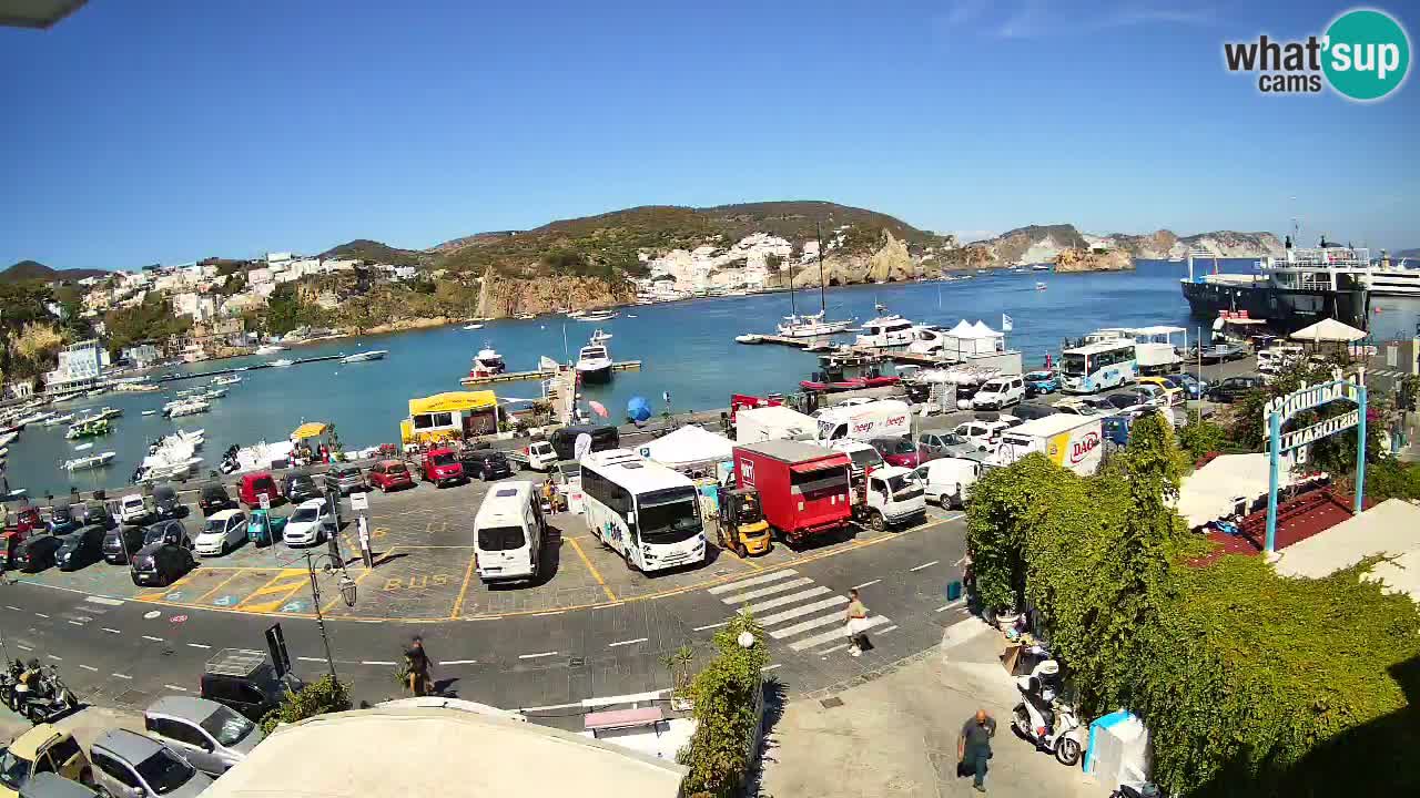 Web kamera luka Ponza – otok Ponza