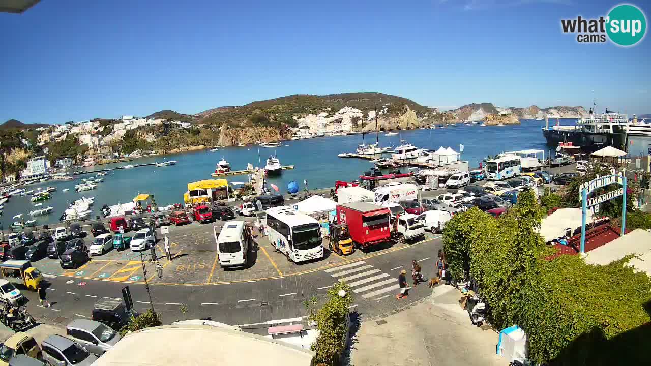 Webcam del puerto de Ponza – Isla de Ponza