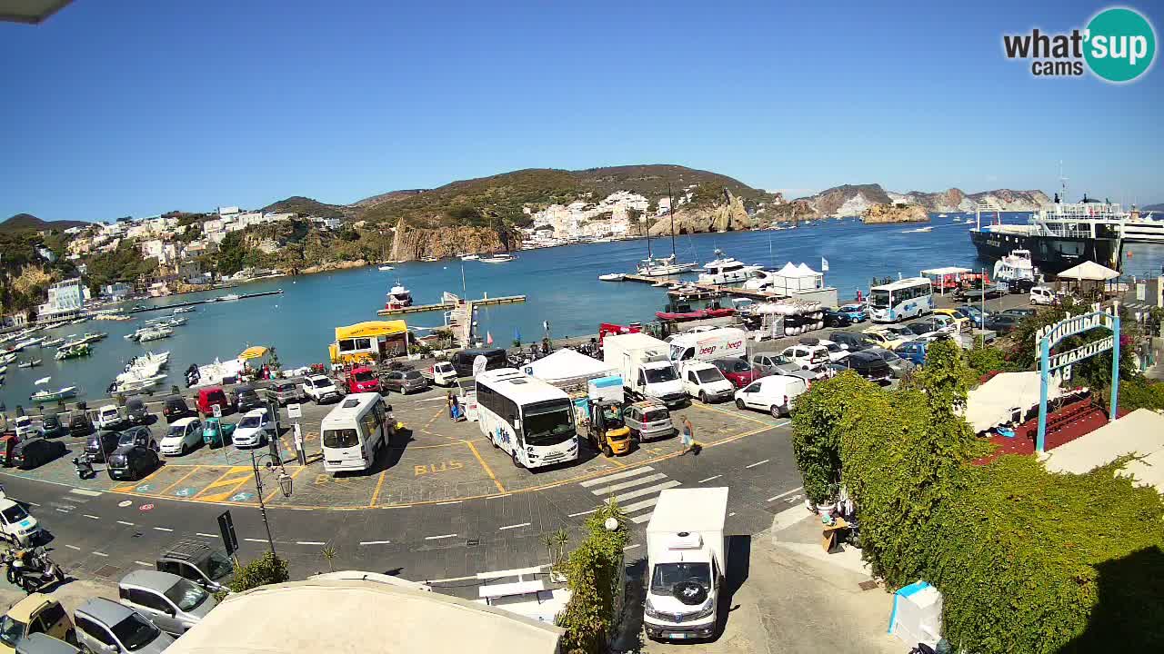 Web kamera luka Ponza – otok Ponza