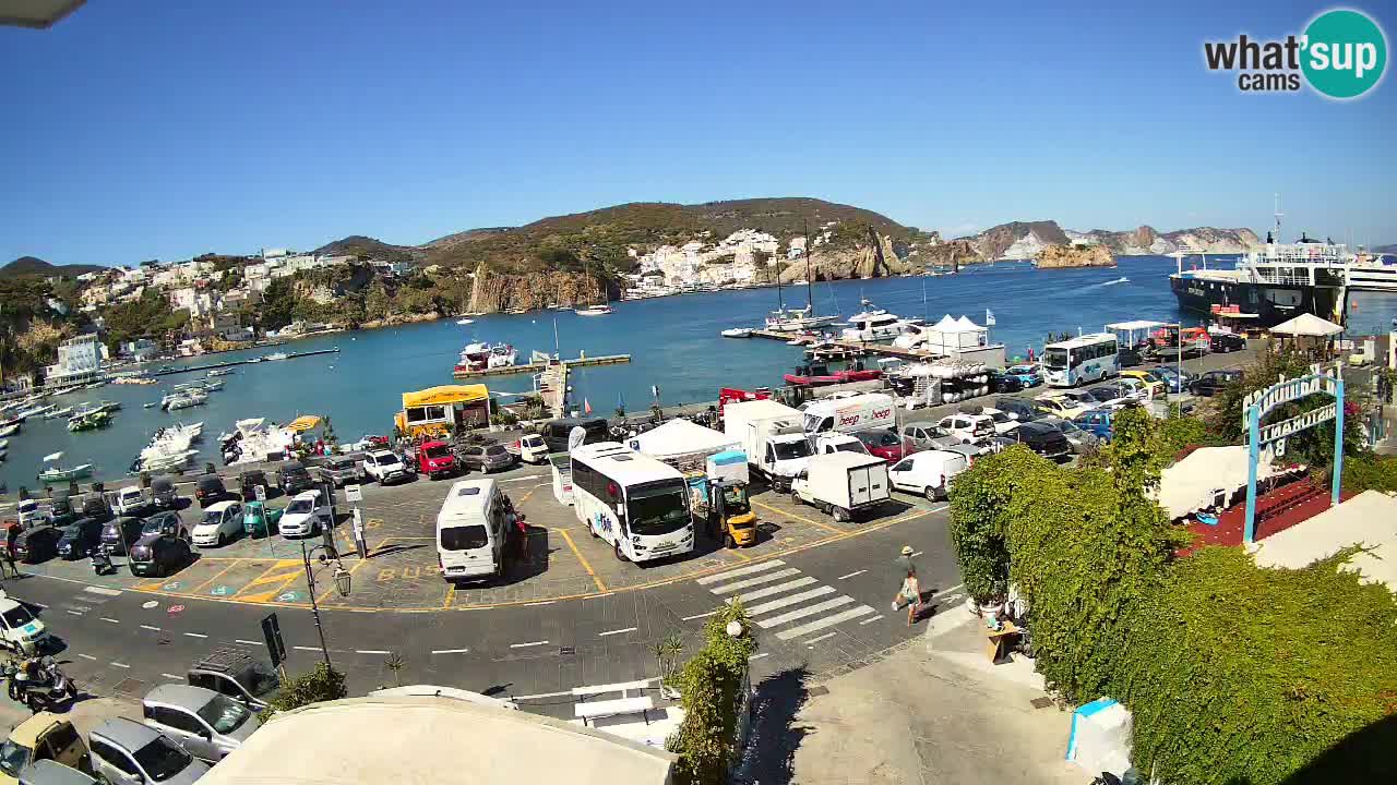 Webcam del puerto de Ponza – Isla de Ponza