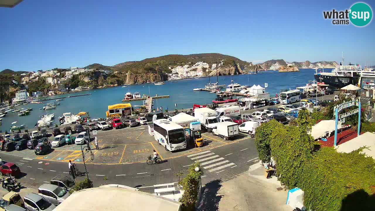 Web kamera luka Ponza – otok Ponza