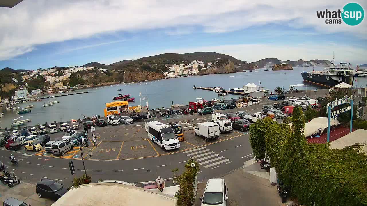 Ponza port webcam – Island of Ponza