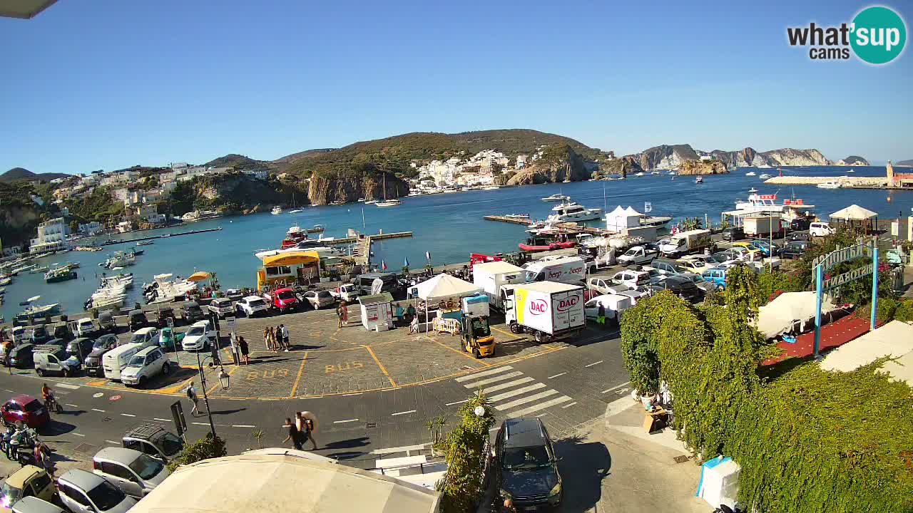 Pristanišče Ponza spletna kamera – Otok Ponza