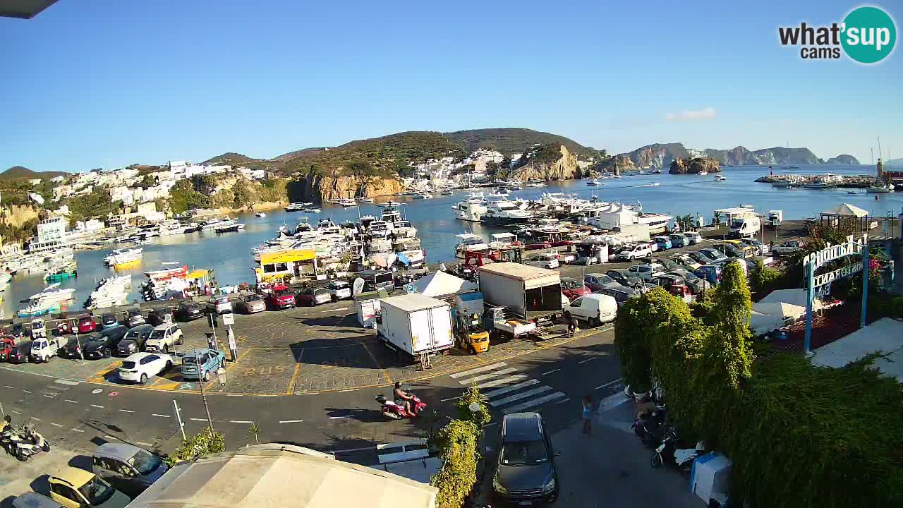 Webcam del puerto de Ponza – Isla de Ponza
