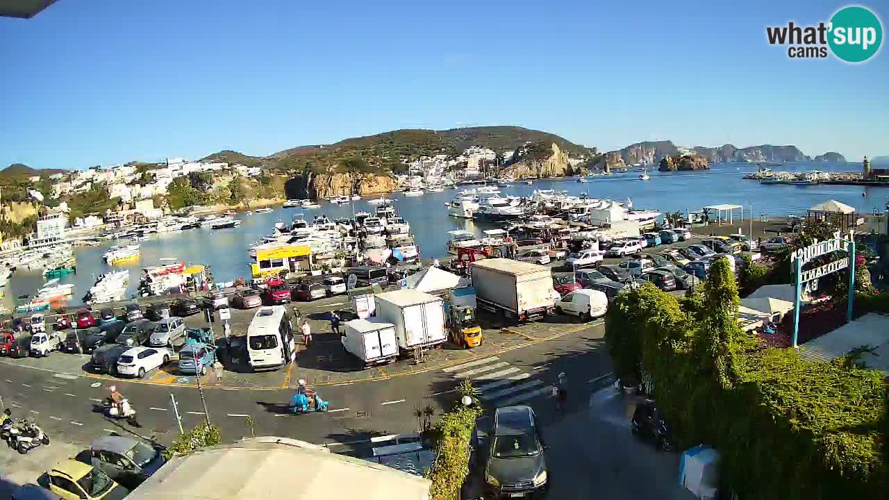 Webcam del puerto de Ponza – Isla de Ponza