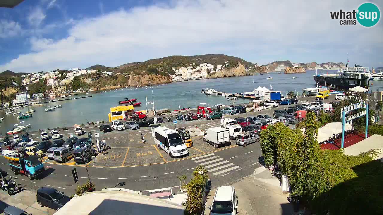 Ponza port webcam – Island of Ponza