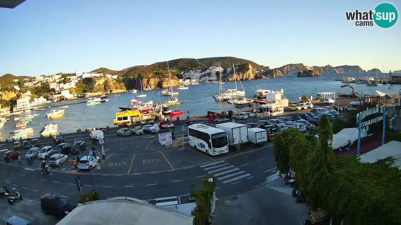 Webcam du port de Ponza – Île de Ponza