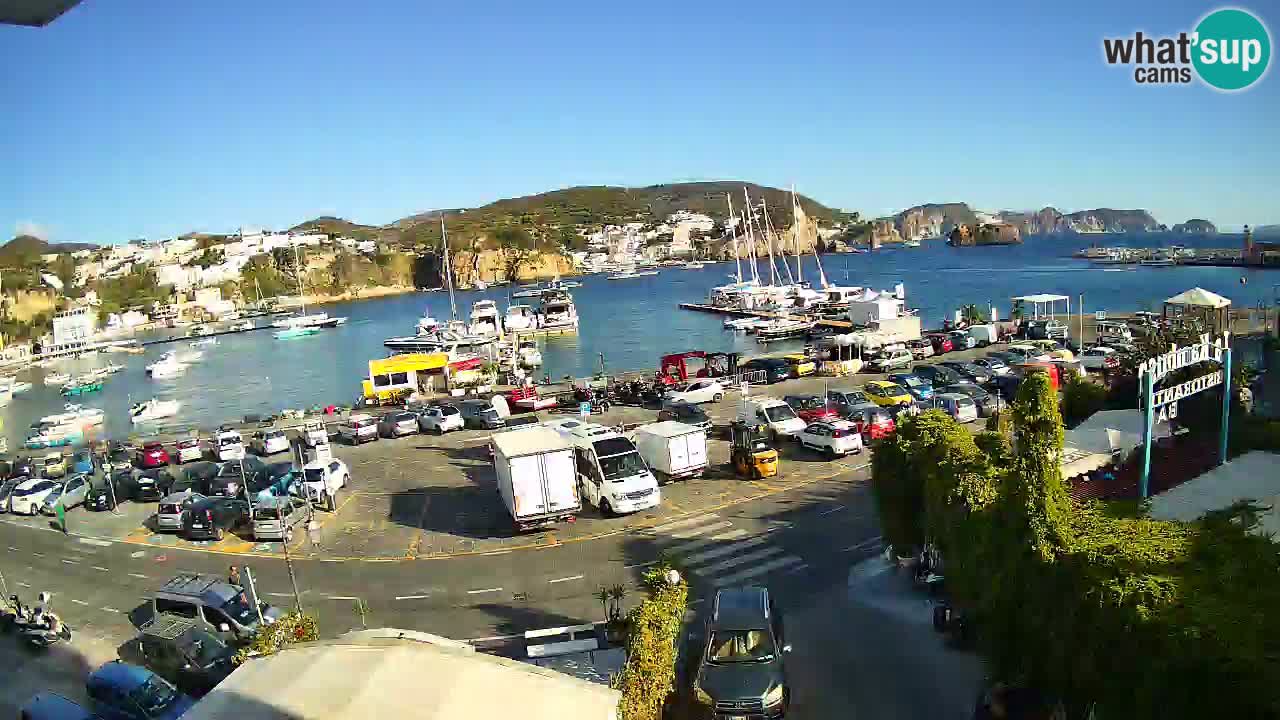 Ponza port webcam – Island of Ponza