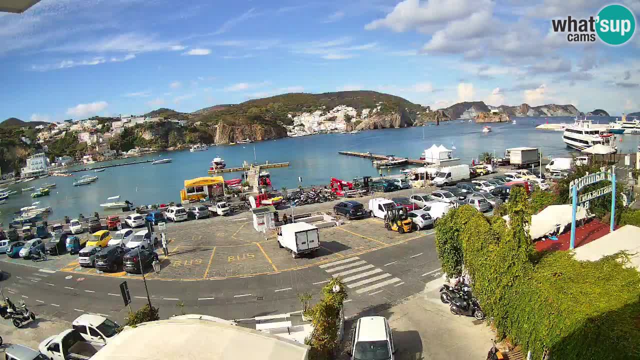Ponza port webcam – Island of Ponza