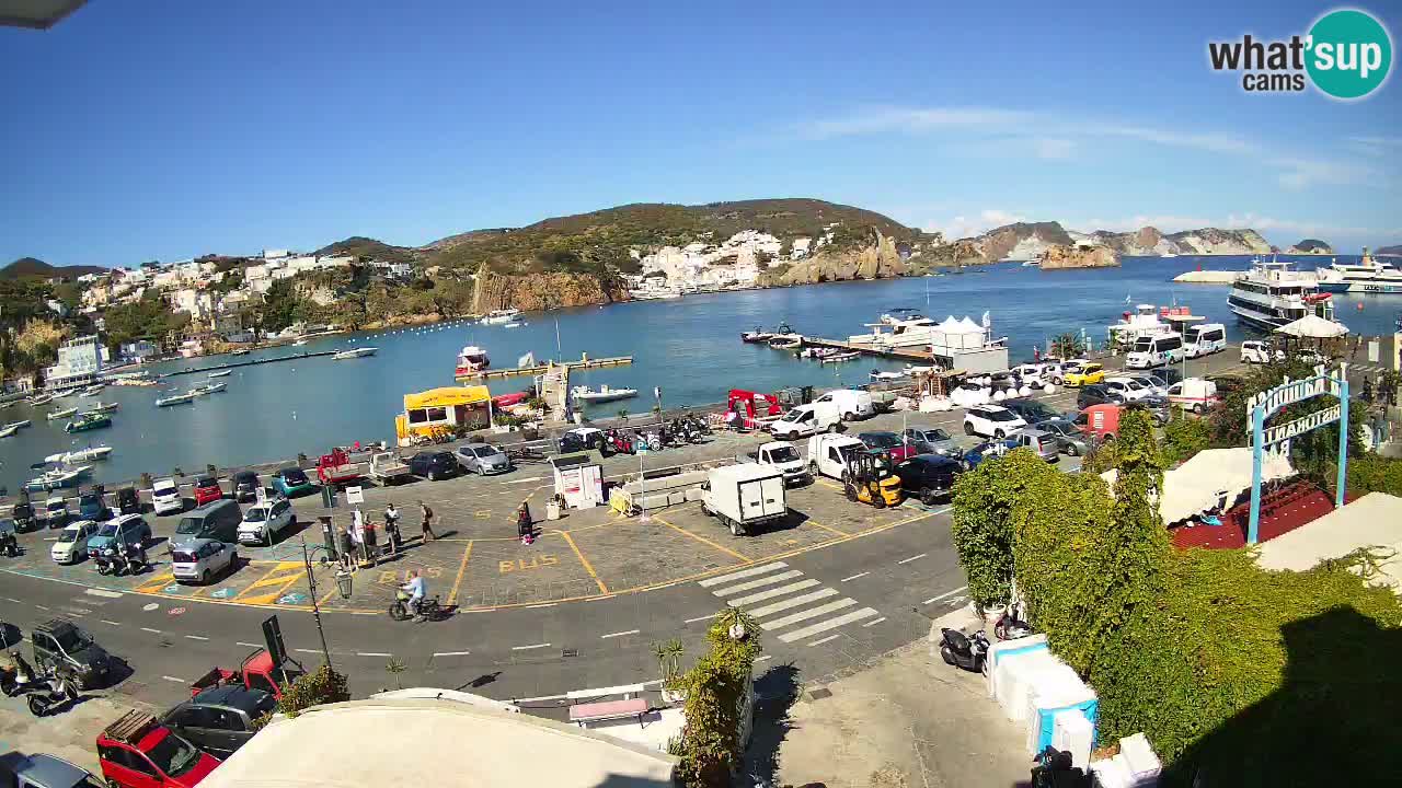 Ponza port webcam – Island of Ponza
