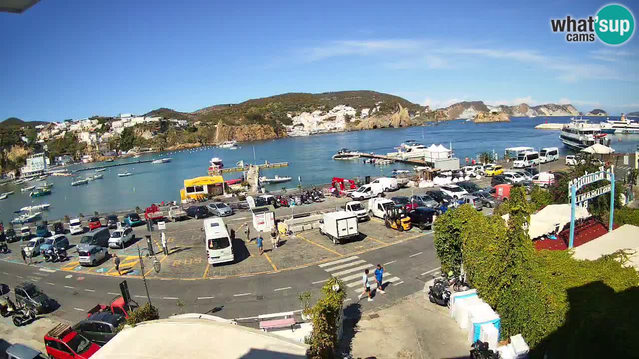 Webcam du port de Ponza – Île de Ponza