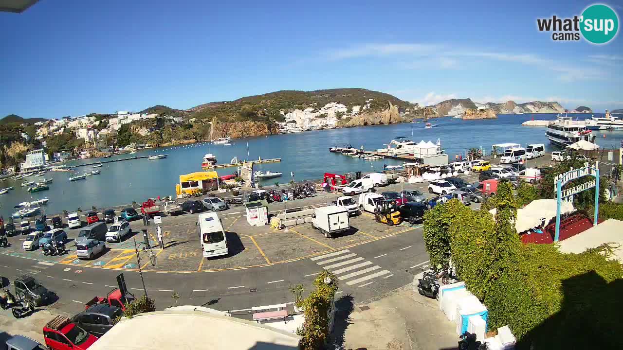 Ponza port webcam – Island of Ponza