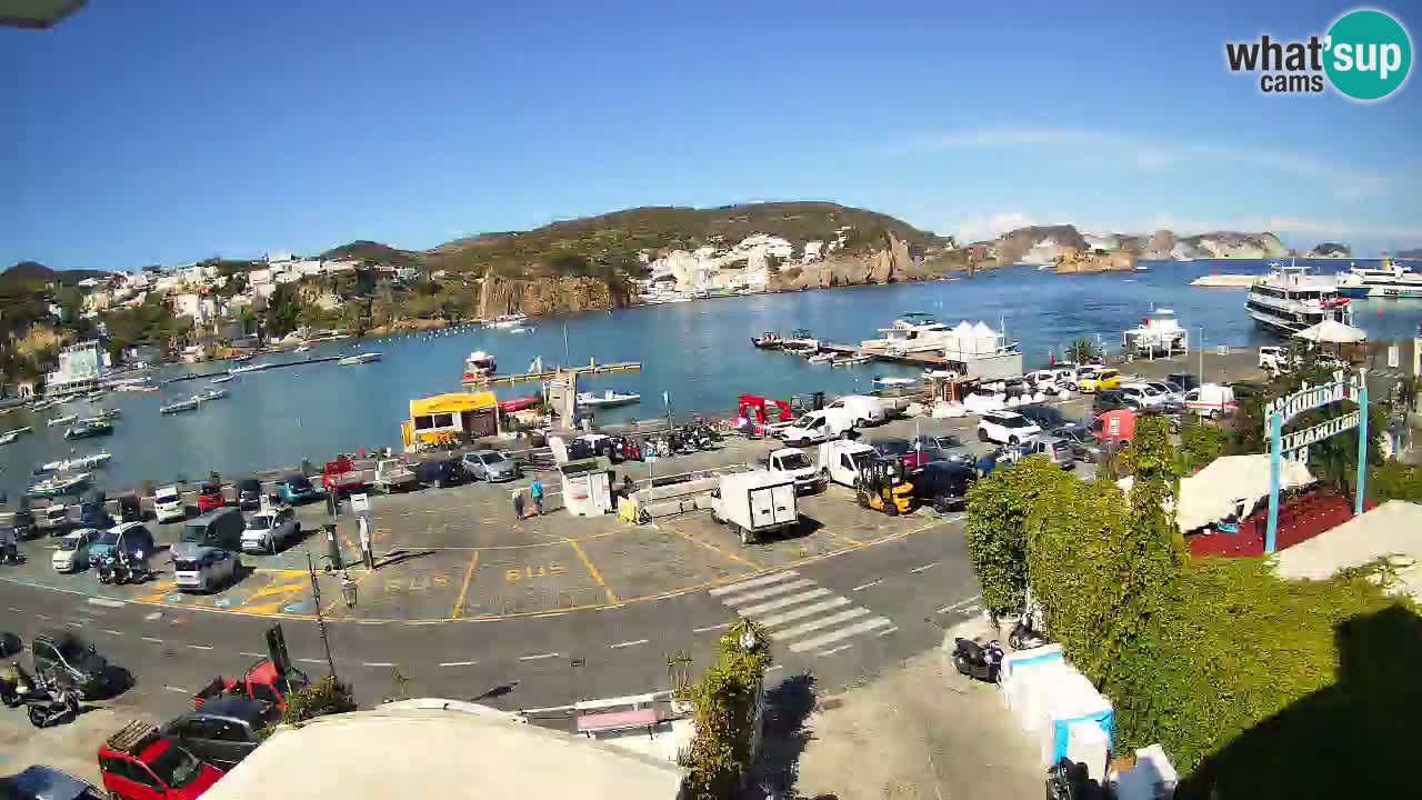 Web kamera luka Ponza – otok Ponza