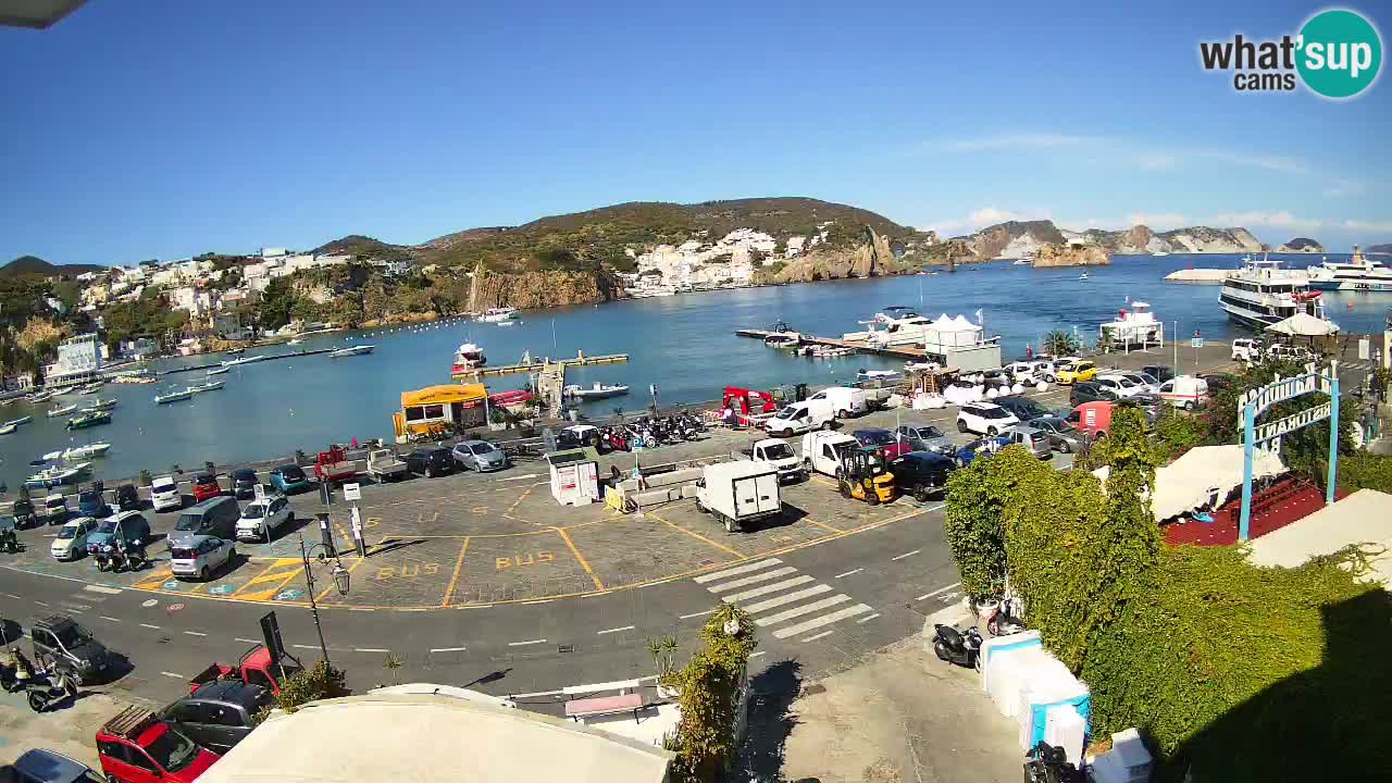 Ponza port webcam – Island of Ponza