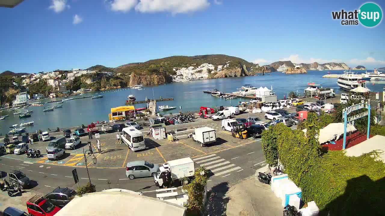 Ponza port webcam – Island of Ponza