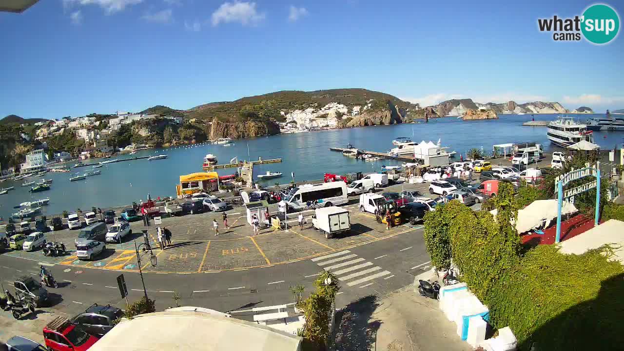 Ponza port webcam – Island of Ponza