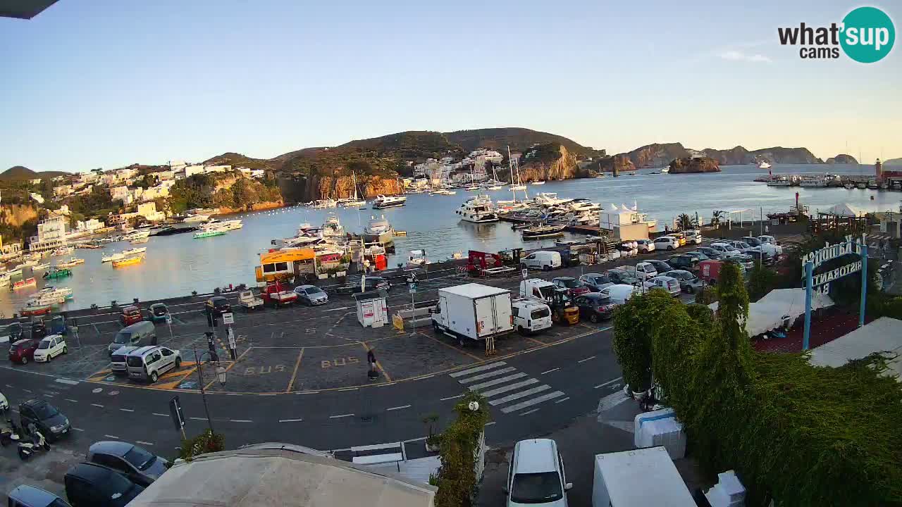 Ponza port webcam – Island of Ponza