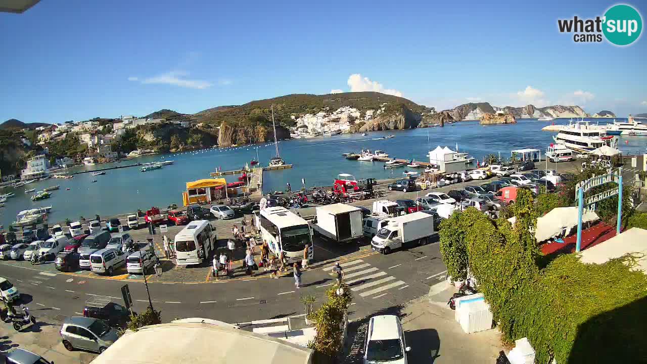 Ponza port webcam – Island of Ponza