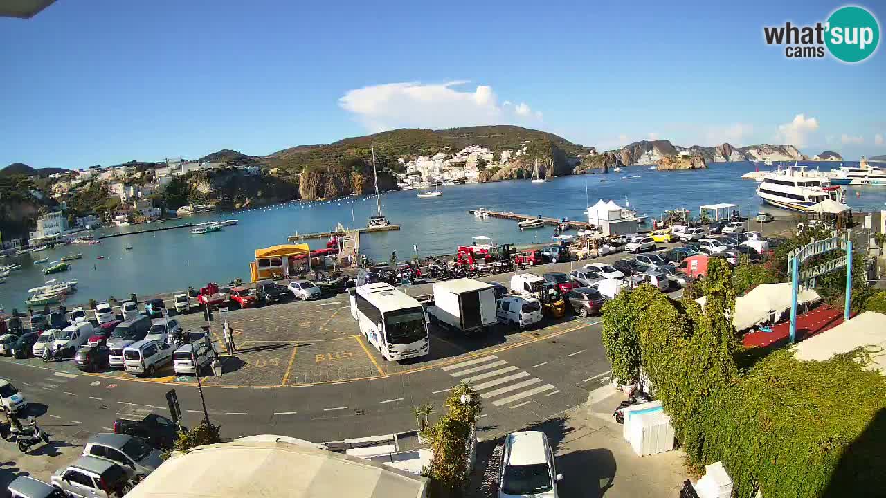 Ponza port webcam – Island of Ponza