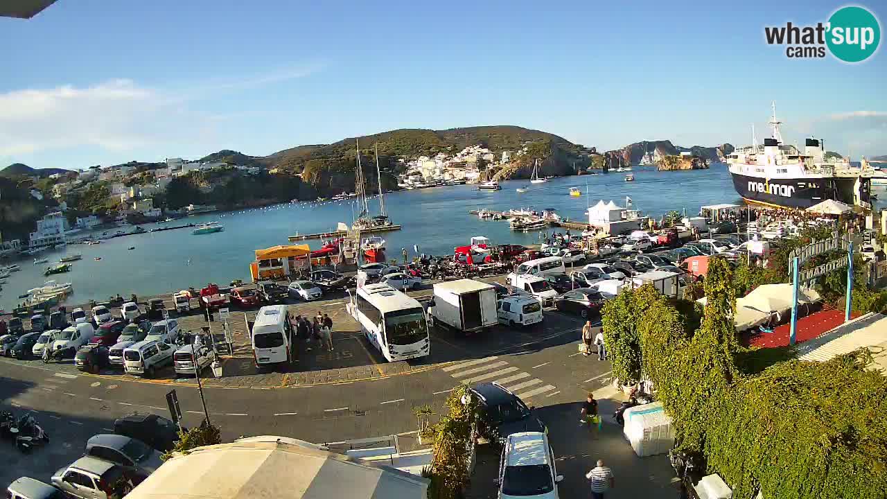 Webcam du port de Ponza – Île de Ponza