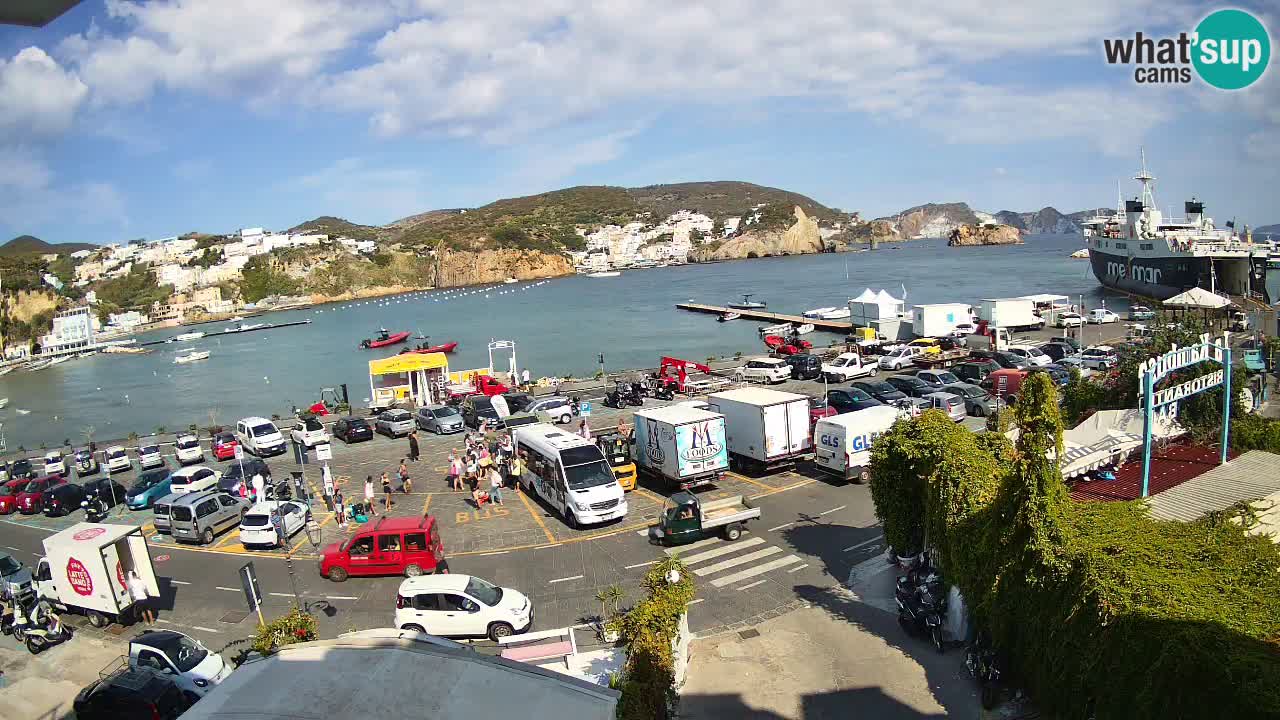Ponza port webcam – Island of Ponza