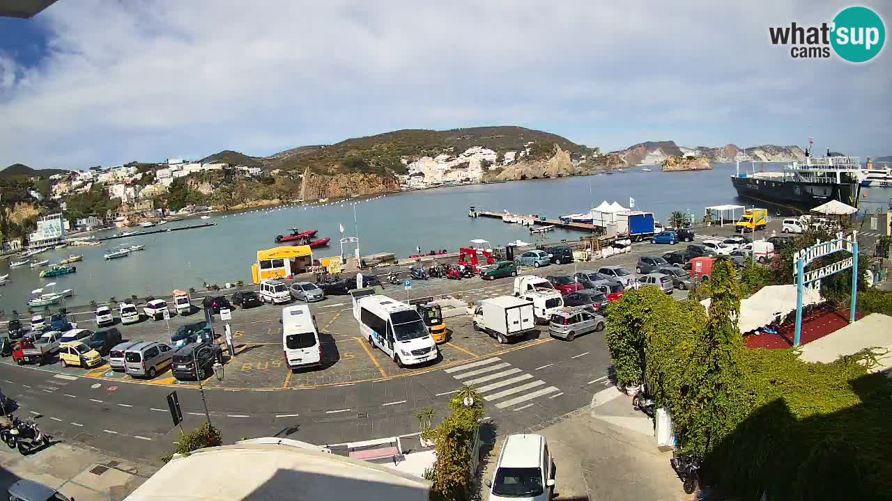 Web kamera luka Ponza – otok Ponza