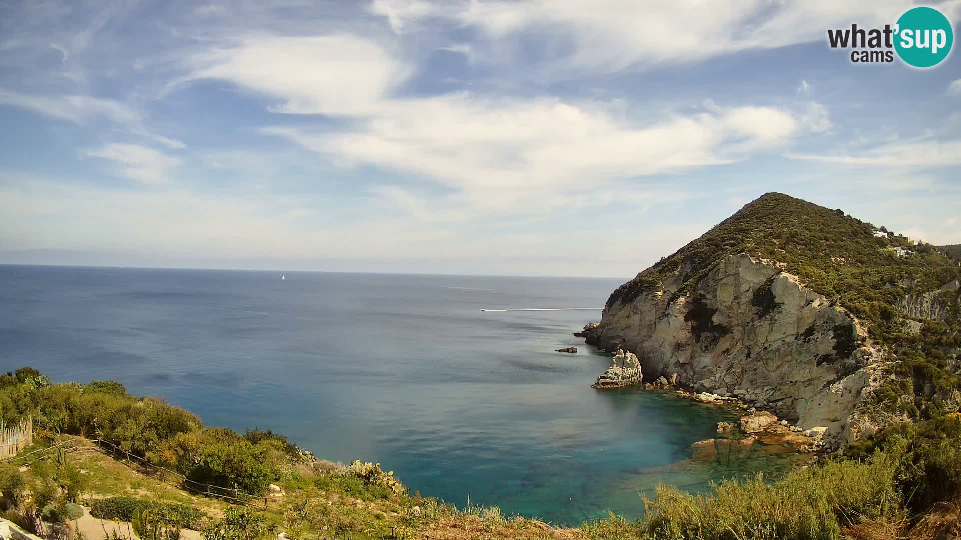 Relais Solis webcam | Ponza Insel