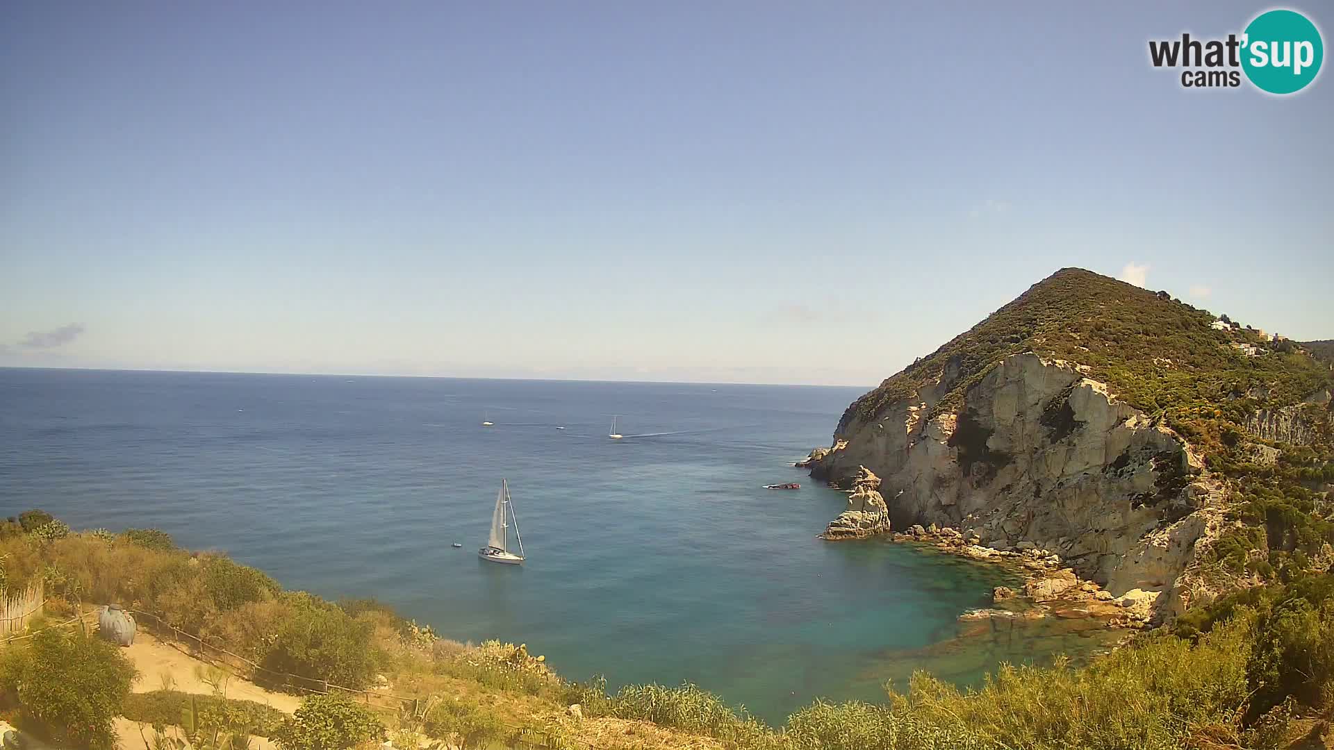 Relais Solis webcam | Ponza Insel