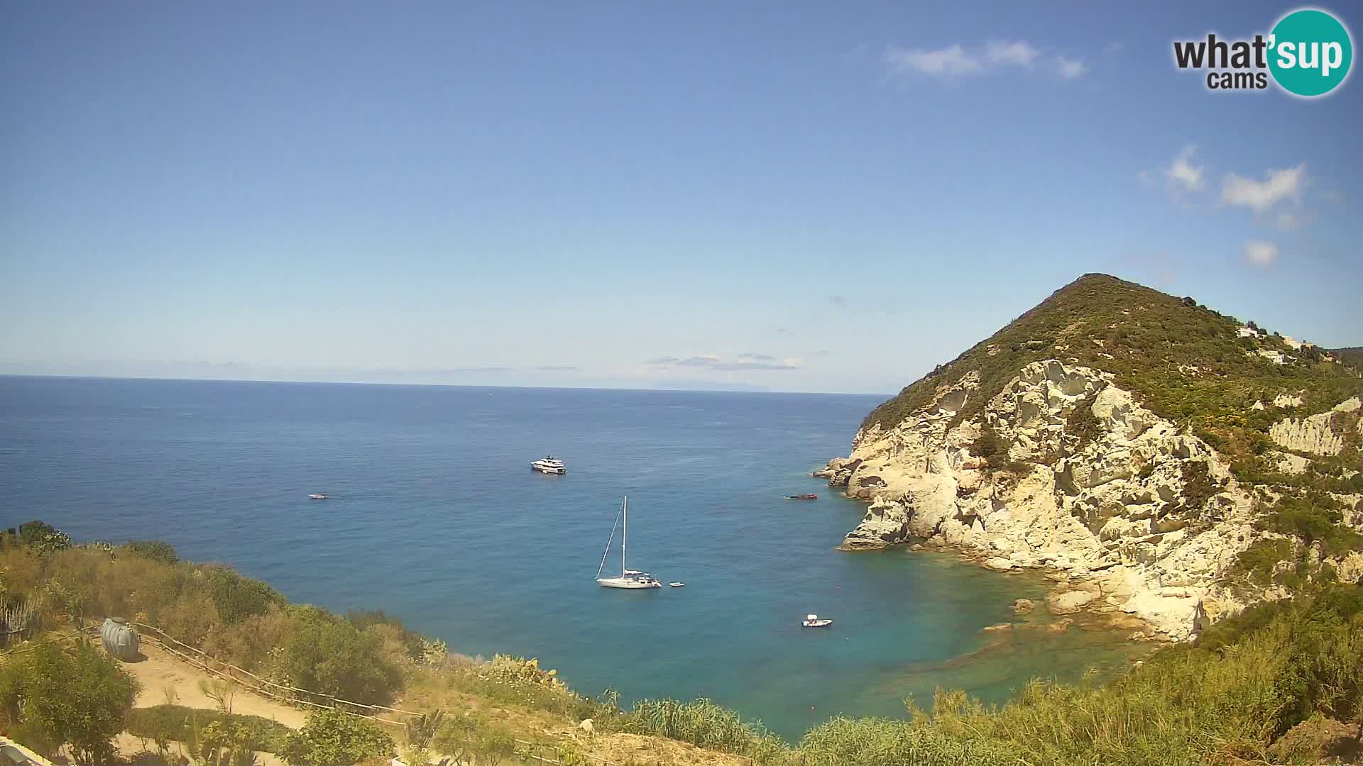Relais Solis webcam | Ponza Insel