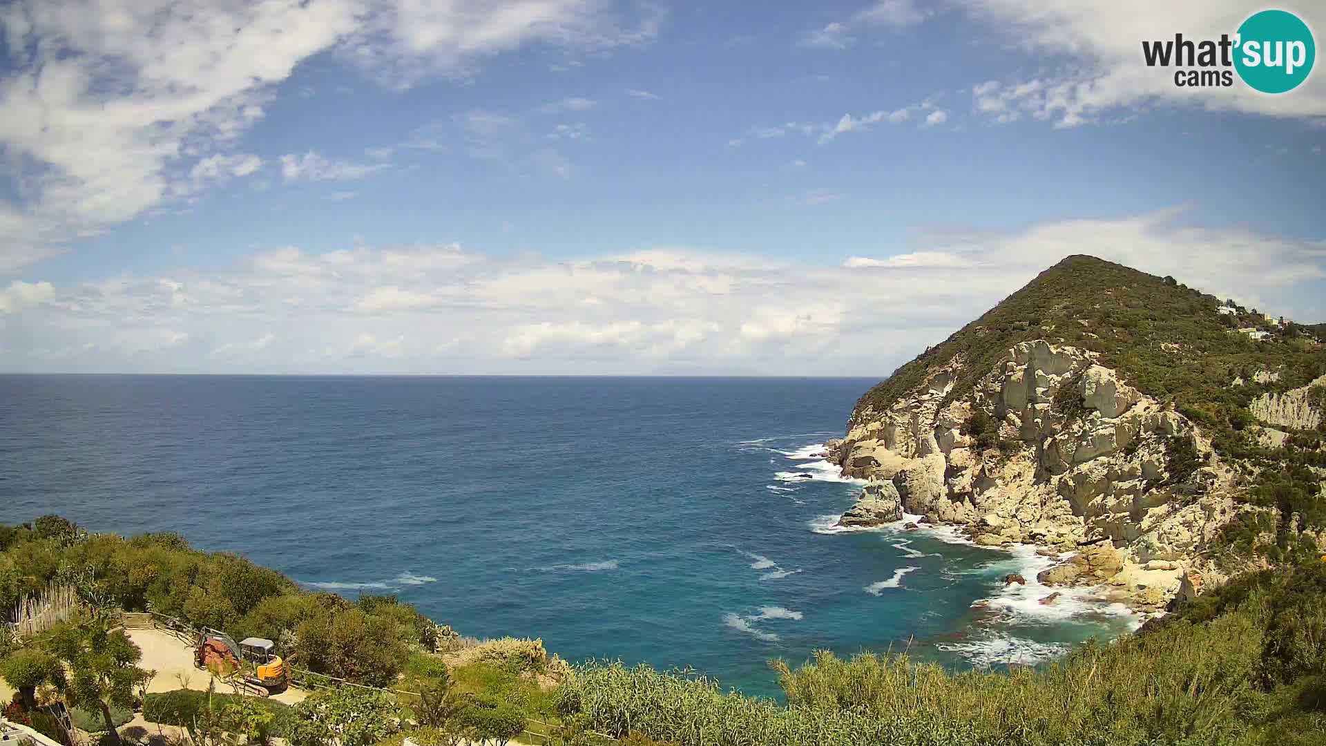 Relais Solis webcam | Ponza Insel