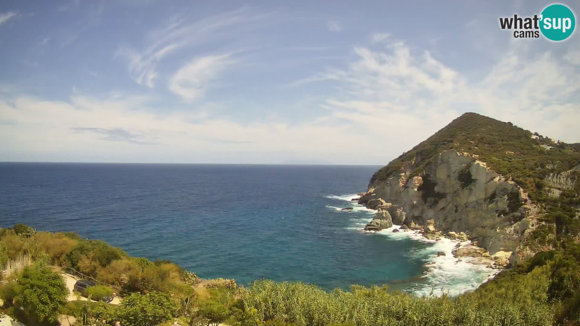 Relais Solis webcam | Ponza Insel