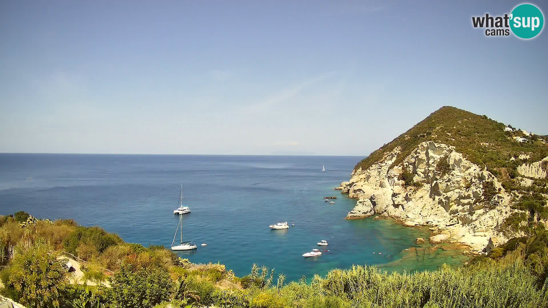 Webcam Relais Solis | Île de Ponza