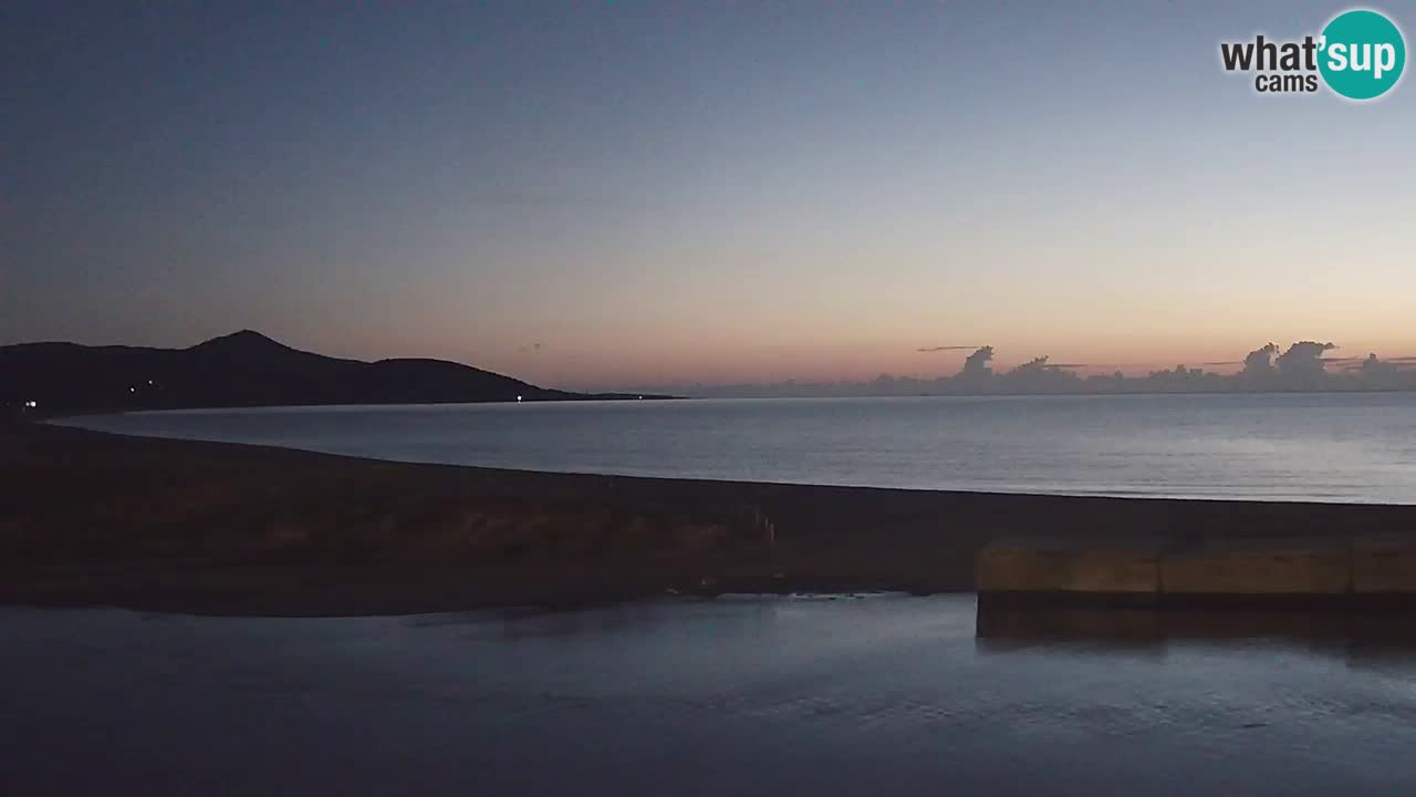 Webcam en direct Plage de Posada – Sardaigne – Italie