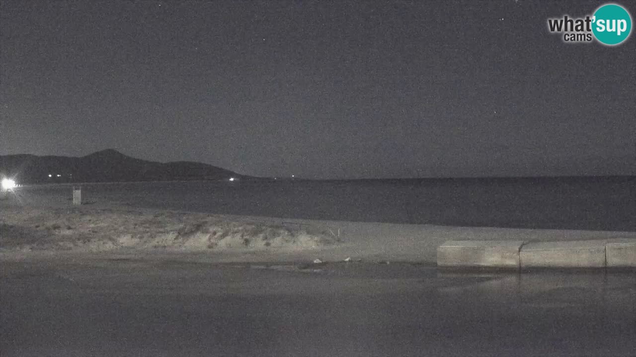 Webcam en direct Plage de Posada – Sardaigne – Italie