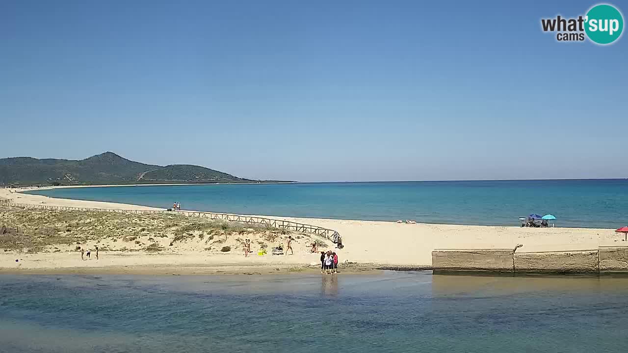 Webcam en direct Plage de Posada – Sardaigne – Italie