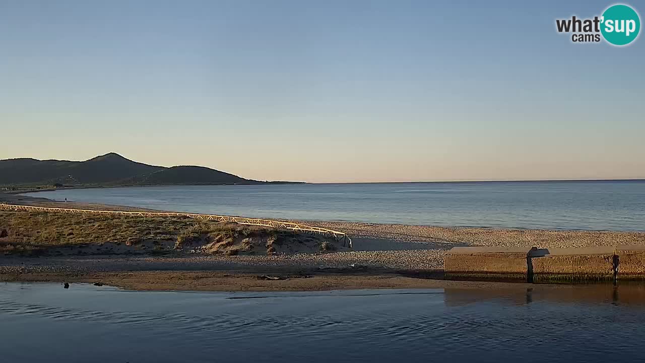 Spletna kamera v živo Plaža Posada – Sardinija – Italija