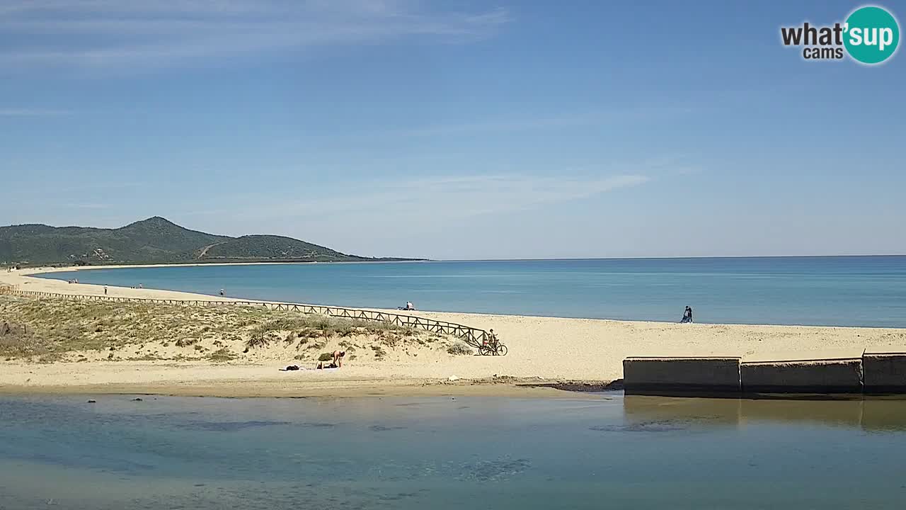 Spletna kamera v živo Plaža Posada – Sardinija – Italija