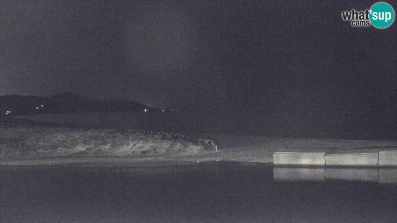 Webcam en direct Plage de Posada – Sardaigne – Italie