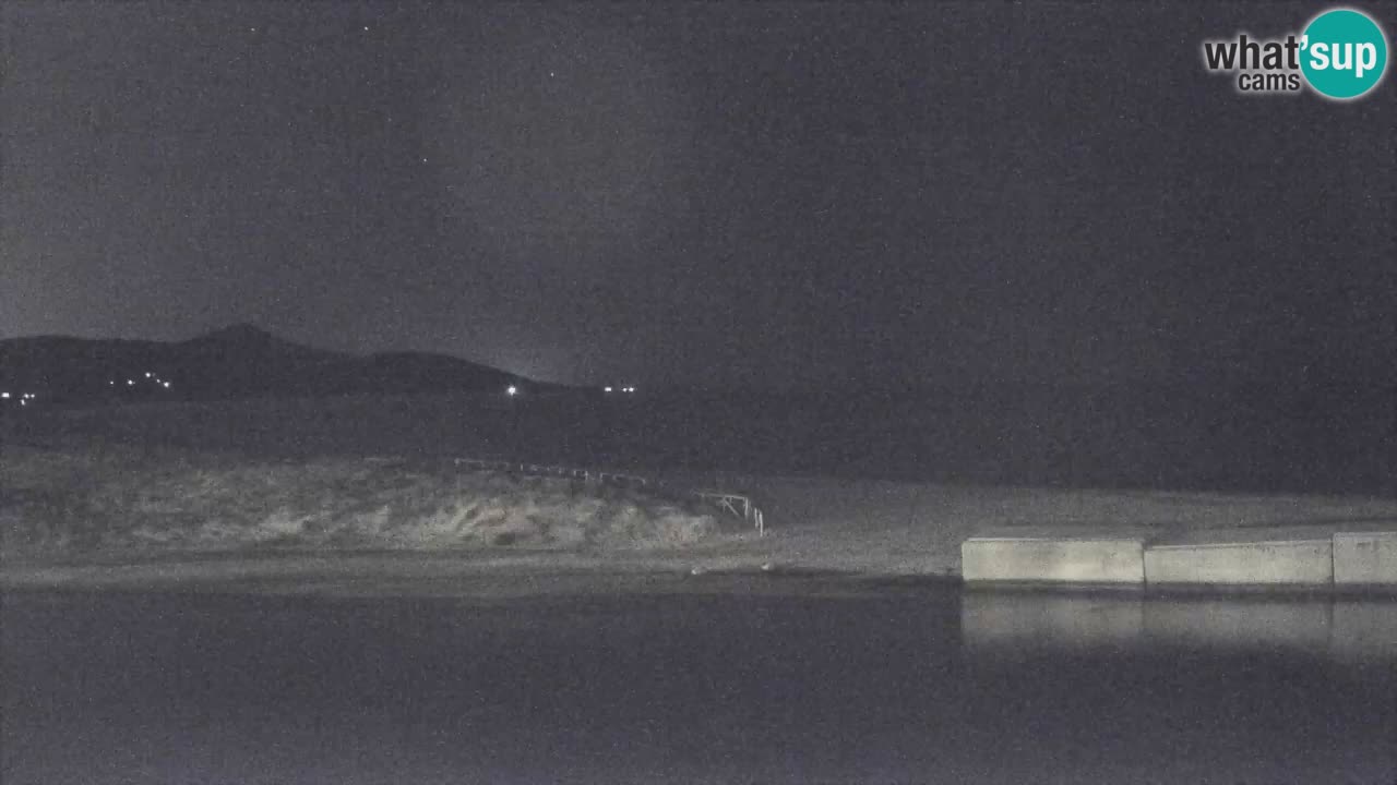 Webcam en direct Plage de Posada – Sardaigne – Italie