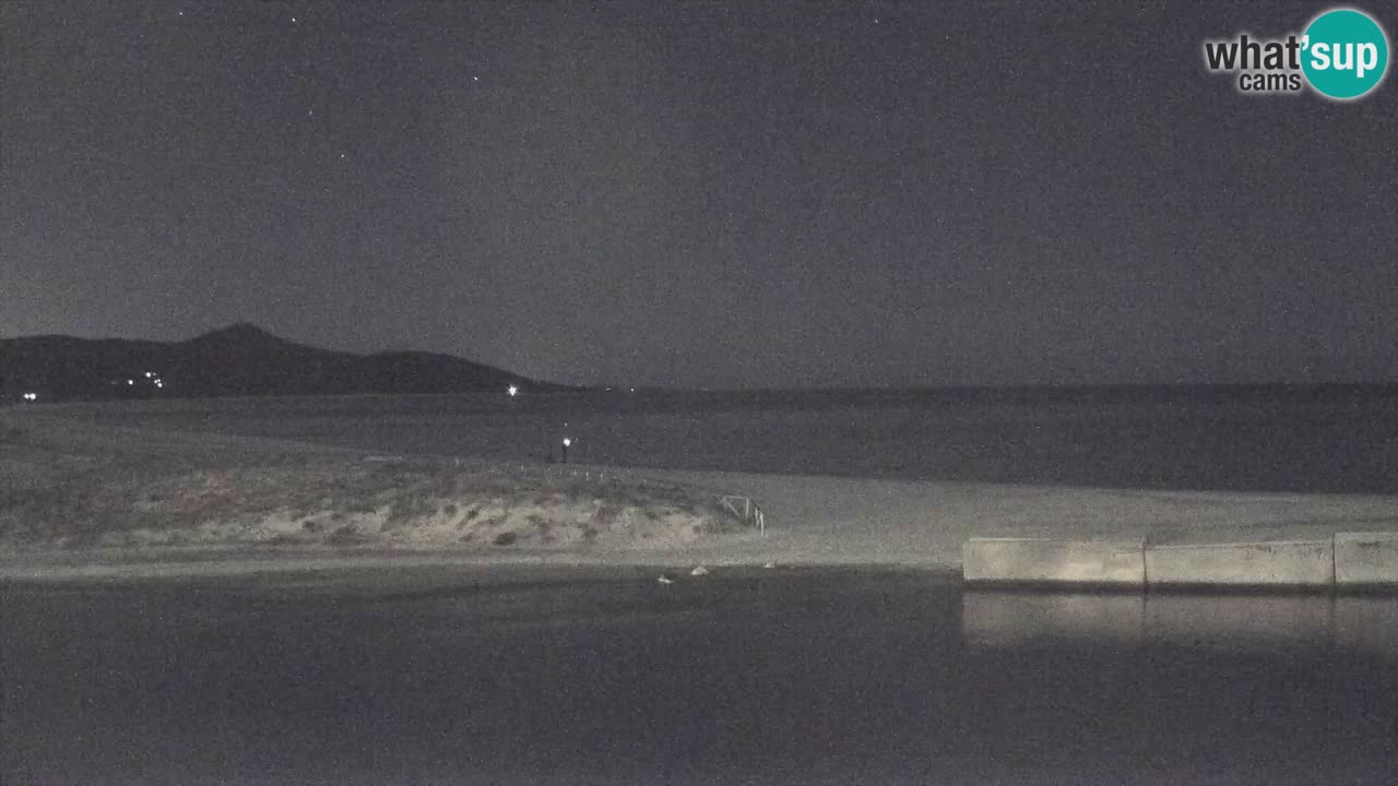 Webcam en direct Plage de Posada – Sardaigne – Italie