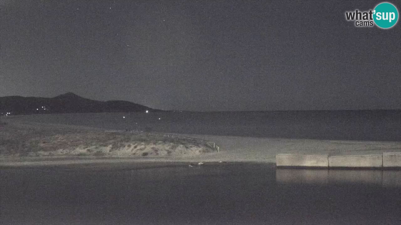 Spletna kamera v živo Plaža Posada – Sardinija – Italija