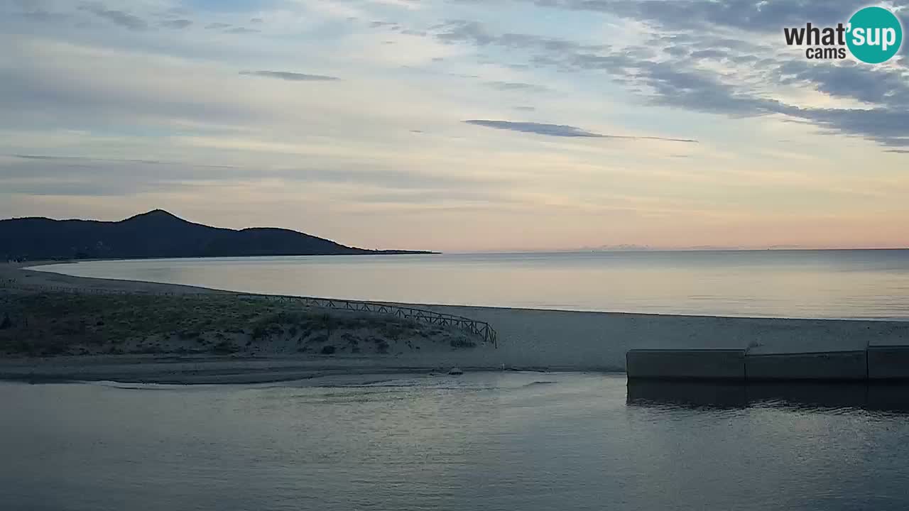 Webcam en direct Plage de Posada – Sardaigne – Italie