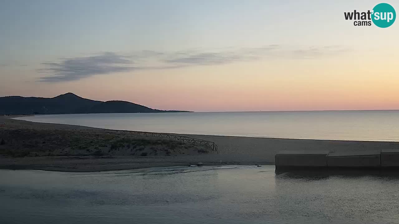 Spletna kamera v živo Plaža Posada – Sardinija – Italija