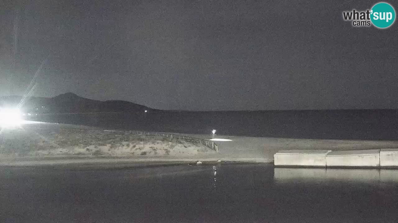 Webcam en direct Plage de Posada – Sardaigne – Italie
