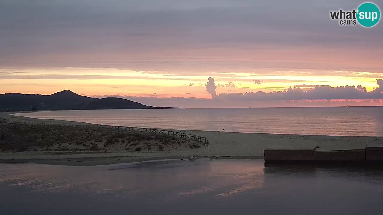 Webcam en direct Plage de Posada – Sardaigne – Italie