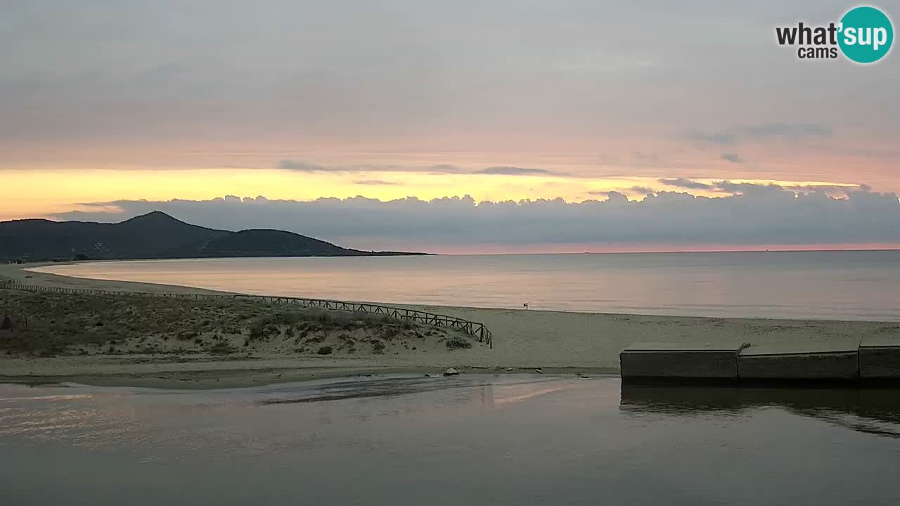 Spletna kamera v živo Plaža Posada – Sardinija – Italija