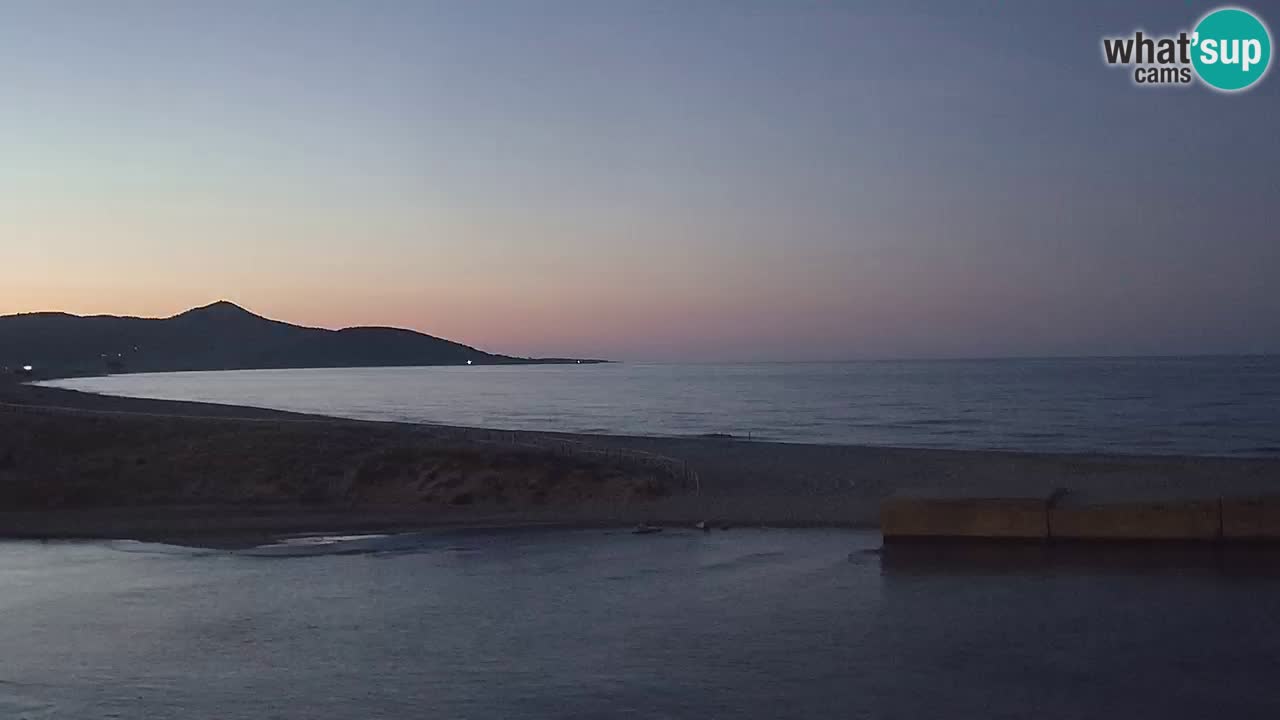 Spletna kamera v živo Plaža Posada – Sardinija – Italija