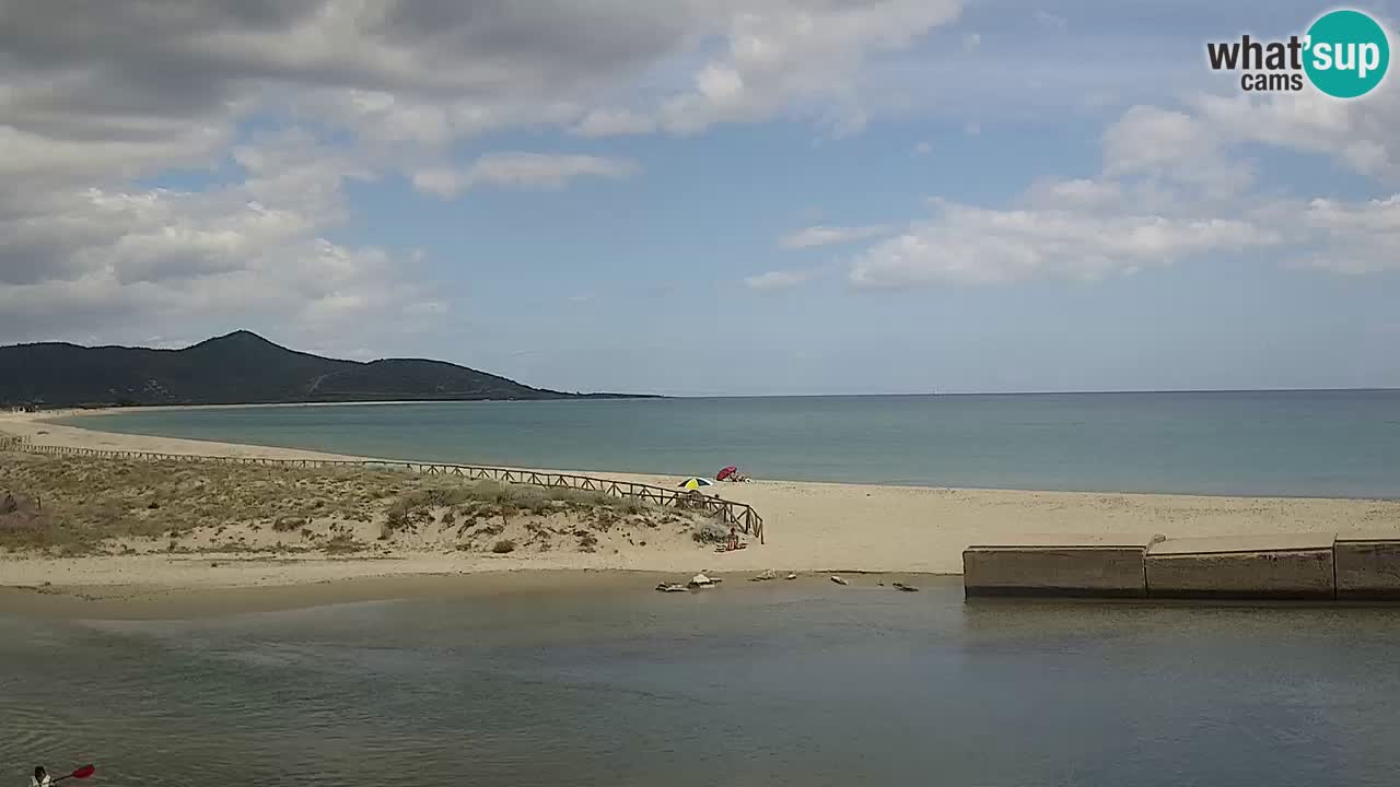 Spletna kamera v živo Plaža Posada – Sardinija – Italija
