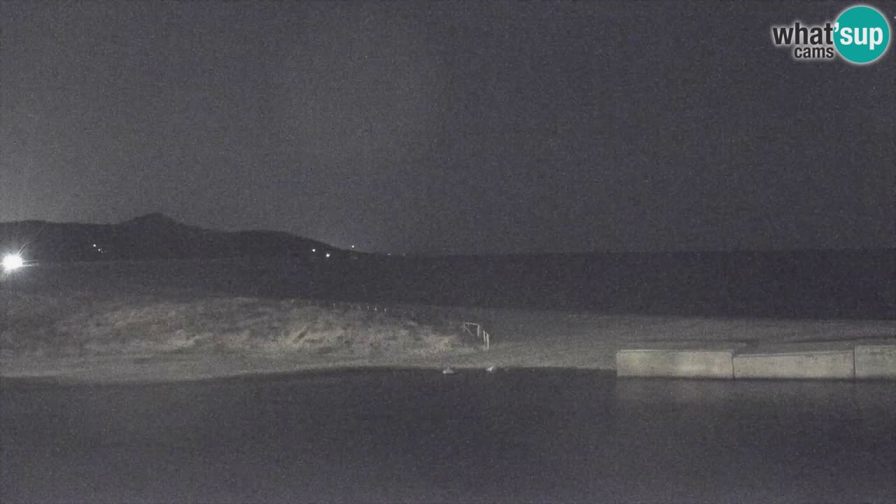 Webcam en direct Plage de Posada – Sardaigne – Italie